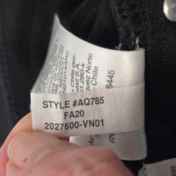 J.Crew Size 29 Petite 9" Billie Demi Boot Crop Jeans in Stay Black Wash Stretchy - Picture 12 of 12